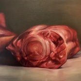 Oxtail 1, Hope Buzzelli, Oil on Panel, 12x16